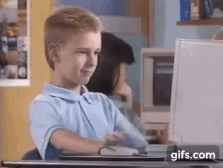 Web developer at work illustration